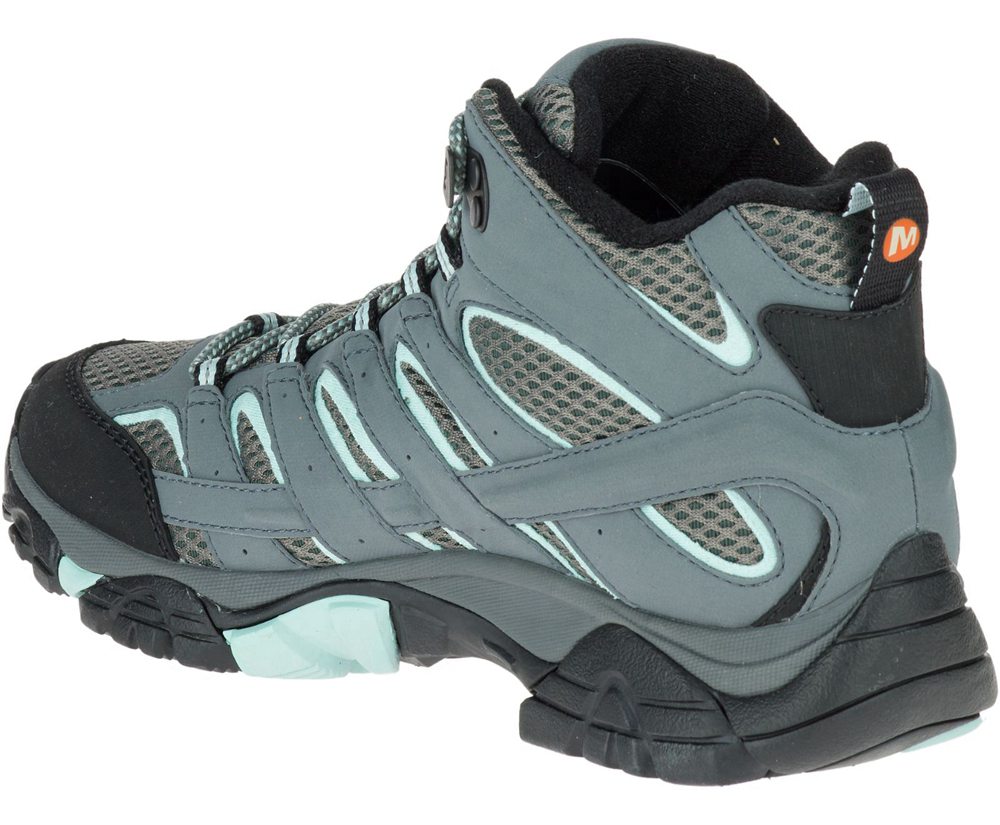 Botas Mujer - Merrell Moab 2 Mid Gore-Tex® - Gris - ZBIA-38160